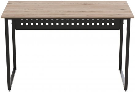 Комп'ютерний стіл Ferrum-decor Майк 75x120x70 чорний ДСП Дуб Сан-Марино 16мм (FRD-103890) Комп'ютерний стіл Ferrum-decor Майк 75x120x70 чорний ДСП Дуб Сан-Марино 16мм (FRD-103890)