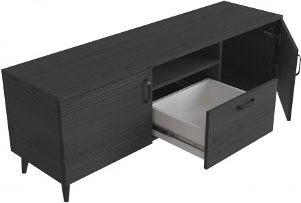 Тумба Лестер на конусних ніжках Ferrum-decor 48x139x38 Чорний метал ДСП Сосна Кембра 16 мм (FRD-106802) Тумба Лестер на конусних ніжках Ferrum-decor 48x139x38 Чорний метал ДСП Сосна Кембра 16 мм (FRD-106802)