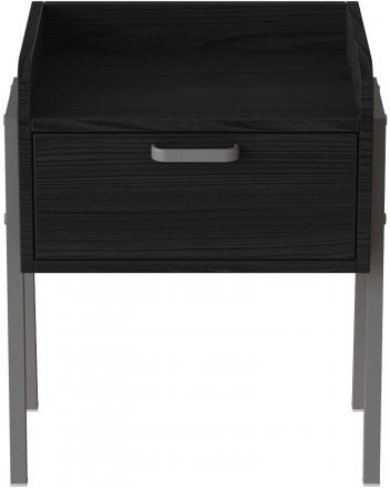 Тумба модульна Ferrum-decor Бетті 540x450x320 метал Сірий ДСП Сосна Кембра 16 мм (FRD-102999)