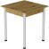Стіл кухонний Ferrum-decor Агата 75x70x70 Білий ДСП Дуб Артизан 16мм (FRD-105669) Стіл кухонний Ferrum-decor Агата 75x70x70 Білий ДСП Дуб Артизан 16мм (FRD-105669)