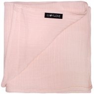 Пелюшка муслінова-плед 100x100 см Powder Pink lullalove-7361 Пелюшка муслінова-плед 100x100 см Powder Pink lullalove-7361