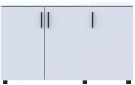 Комод Doros Торн Білий 3 ДСП 135х51.6х80 (DRS-012098) Комод Doros Торн Білий 3 ДСП 135х51.6х80 (DRS-012098)