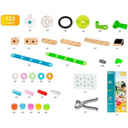 Конструктор Builder зі світлом 123 ел. (34593) Конструктор Builder зі світлом 123 ел. (34593)