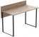 Комп'ютерний стіл Ferrum-decor Скай 76x140x60 чорний ДСП Дуб Сан-Марино 32мм (FRD-103639)