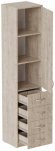 Пенал Анжело Ferrum-decor на 3 полиці з дверима та 4 ящиками 1900x400x380 ДСП Дуб Сан-Марино 16 мм (FRD-104931) Пенал Анжело Ferrum-decor на 3 полиці з дверима та 4 ящиками 1900x400x380 ДСП Дуб Сан-Марино 16 мм (FRD-104931)