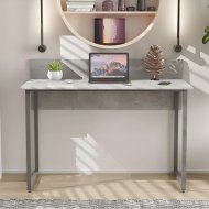 Стіл письмовий Скай Ferrum-decor 75x140x70 Сірий метал ДСП Бетон 16 мм (FRD-106683)