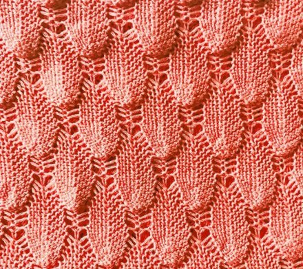 Плед плетений Boho 80x100 см Coral lullalove-5787 Плед плетений Boho 80x100 см Coral lullalove-5787