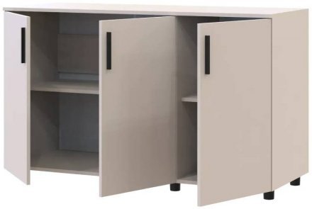 Комод Doros Торн Кашемір 3 ДСП 135х51.6х80 (DRS-012099) Комод Doros Торн Кашемір 3 ДСП 135х51.6х80 (DRS-012099)