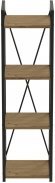 Етажерка 4/34 Ferrum-decor Серії Конект 120x34x28 чорний ДСП Дуб Артизан 16мм (FRD-104273) Етажерка 4/34 Ferrum-decor Серії Конект 120x34x28 чорний ДСП Дуб Артизан 16мм (FRD-104273)