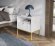 Тумба приліжкова Perfect Home Нова / Nova з 1 шухлядою і золотими ніжками S54 Білий (PFH-091261) Тумба приліжкова Perfect Home Нова / Nova з 1 шухлядою і золотими ніжками S54 Білий (PFH-091261)
