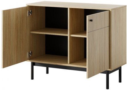 Комод Perfect Home Джапанді / Japandi K104 2-дверний Дуб лінеа (PFH-091463)