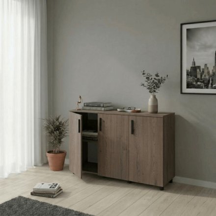 Комод Doros Торн Кремона Канноло 3 ДСП 135х51.6х80 (DRS-012100)