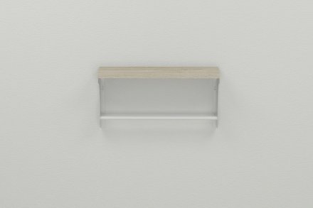 Полиця настінна Ferrum-decor Юзібі 270x500x150 метал Білий ДСП Сонома 16 мм (FRD-102663) Полиця настінна Ferrum-decor Юзібі 270x500x150 метал Білий ДСП Сонома 16 мм (FRD-102663)