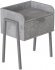 Тумба модульна Ferrum-decor Бетті 540x450x320 метал Сірий ДСП Бетон16 мм (FRD-103003)