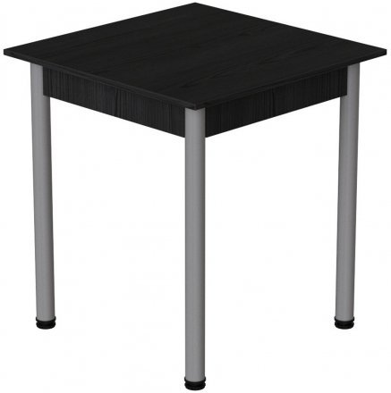 Стіл кухонний Ferrum-decor Агата 75x70x70 Сірий ДСП Сосна Кембра 16мм (FRD-105672)