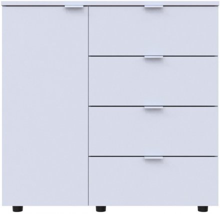 Комод у вітальню Doros Гелар GС1 100х40х81,2 см Білий (DRS-011287)