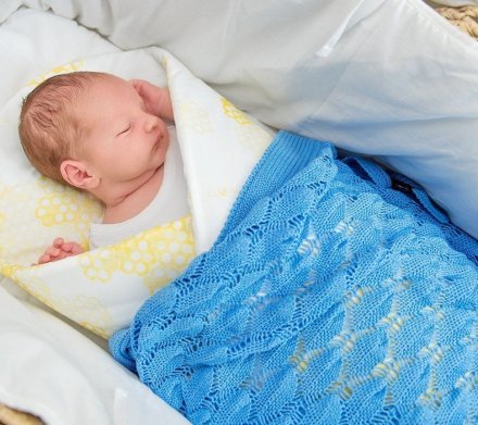 Плед плетений Boho 80x100 см Sapphire lullalove-5800 Плед плетений Boho 80x100 см Sapphire lullalove-5800