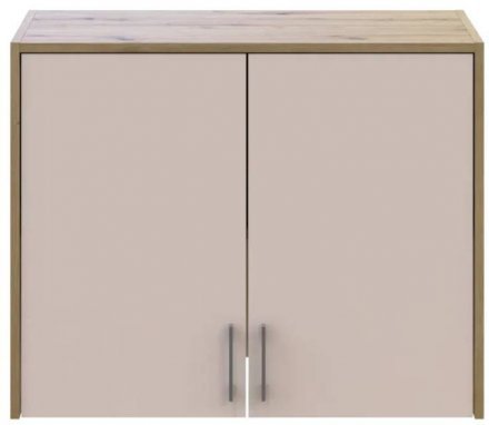 Антресоль висока Doros Ронді Дуб Артизан/Кашемір 2 ДСП 82х52х65 (DRS-011908)