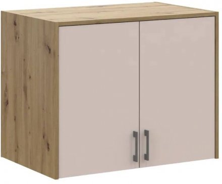 Антресоль висока Doros Ронді Дуб Артизан/Кашемір 2 ДСП 82х52х65 (DRS-011908)