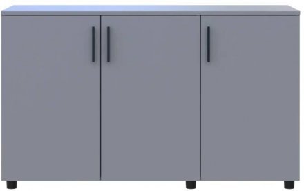 Комод Doros Торн Сірий 3 ДСП 135х51.6х80 (DRS-012101) Комод Doros Торн Сірий 3 ДСП 135х51.6х80 (DRS-012101)
