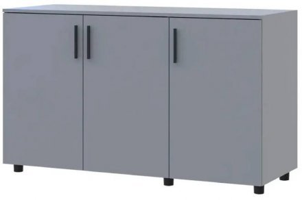 Комод Doros Торн Сірий 3 ДСП 135х51.6х80 (DRS-012101) Комод Doros Торн Сірий 3 ДСП 135х51.6х80 (DRS-012101)