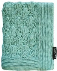 Плед плетений Boho 80x100 см Sage lullalove-5770 Плед плетений Boho 80x100 см Sage lullalove-5770