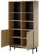 Стелаж Perfect Home Джапанді / Japandi R104 2-дверний Дуб лінеа (PFH-091465)