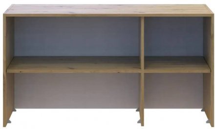 Антресоль висока Doros Ронді Дуб Артизан/Кашемір 3 ДСП 121х52х65 (DRS-011909)