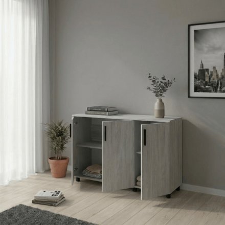 Комод Doros Торн Сосна Натті 3 ДСП 135х51.6х80 (DRS-012102)