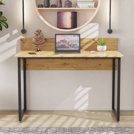 Комп'ютерний стіл Ferrum-decor Скай 75x100x70 чорний ДСП Дуб Сан-Марино 16мм (FRD-103644) Комп'ютерний стіл Ferrum-decor Скай 75x100x70 чорний ДСП Дуб Сан-Марино 16мм (FRD-103644)