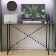 Стіл письмовий Line Лайт Ferrum-decor 750x1000x600 Чорний метал ДСП Сосна Кембра 16 мм (FRD-104845)