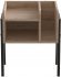 Тумба модульна Ferrum-decor Амелі 540x450x320 метал Чорний ДСП Дуб Сан-Марино 16 мм (FRD-103005)