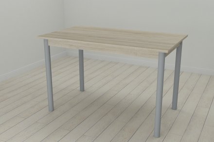Стіл кухонний Ferrum-decor Беніта 75x120x70 Сірий ДСП Сонома 16мм (FRD-106279)