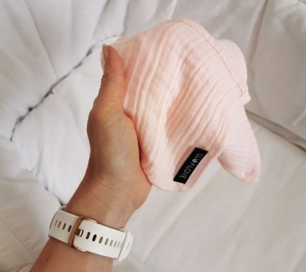 Пелюшка муслінова 30х30 см Powder Pink lullalove-7408 Пелюшка муслінова 30х30 см Powder Pink lullalove-7408