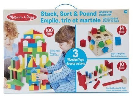 МЕГА-набір Кубики/Сортер/Стучалка (MD93685)