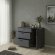 Комод Doros Торн Антрацит 3Ш/1Д 135х51.6х80 (DRS-012103) Комод Doros Торн Антрацит 3Ш/1Д 135х51.6х80 (DRS-012103)