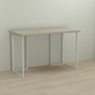 Письмовий стіл Ferrum-decor Ханна 76x100x70 білий ДСП Дуб Сонома 32мм (FRD-104026)