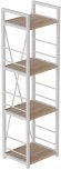 Етажерка 4/34 Ferrum-decor Серії Конект 120x34x28 білий ДСП Дуб Сан-Марино 16мм (FRD-104278) Етажерка 4/34 Ferrum-decor Серії Конект 120x34x28 білий ДСП Дуб Сан-Марино 16мм (FRD-104278)