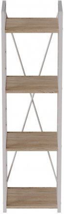 Етажерка 4/34 Ferrum-decor Серії Конект 120x34x28 білий ДСП Дуб Сан-Марино 16мм (FRD-104278) Етажерка 4/34 Ferrum-decor Серії Конект 120x34x28 білий ДСП Дуб Сан-Марино 16мм (FRD-104278)