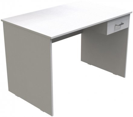Стіл комп'ютерний Бад Ferrum-decor 750x1100x700 ДСП Біле 16 мм (FRD-104770)