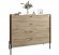 Комод із 4 шухлядами LION Wood із чорними ніжками 100х90х45 см Дуб Аппалачі (LION-042977) Комод із 4 шухлядами LION Wood із чорними ніжками 100х90х45 см Дуб Аппалачі (LION-042977)