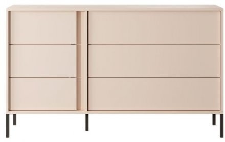 Комод Perfect Home Даст / Dast з 6 шухлядами 6S/138 Беж (PFH-091008)