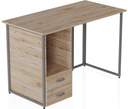 Комп'ютерний стіл Ferrum-decor Отто 75x120x60 сірий ДСП Дуб Сан-Марино 16мм (FRD-101494) Комп'ютерний стіл Ferrum-decor Отто 75x120x60 сірий ДСП Дуб Сан-Марино 16мм (FRD-101494)