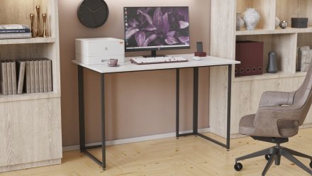 Письмовий стіл Ferrum-decor Ханна 75x140x70 чорний ДСП Біле 16мм (FRD-103521) Письмовий стіл Ferrum-decor Ханна 75x140x70 чорний ДСП Біле 16мм (FRD-103521)
