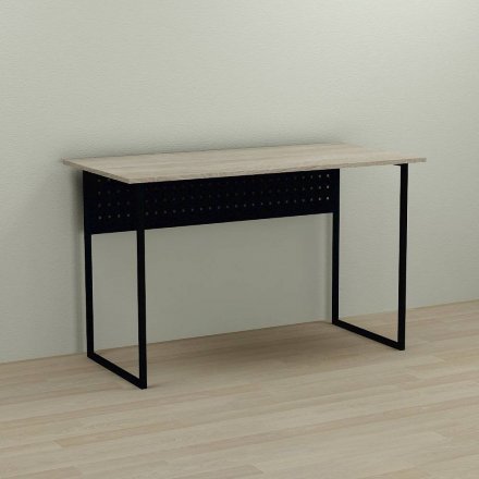 Письмовий стіл Ferrum-decor Майк 75x140x70 чорний ДСП Дуб Сонома 16мм (FRD-103898) Письмовий стіл Ferrum-decor Майк 75x140x70 чорний ДСП Дуб Сонома 16мм (FRD-103898)