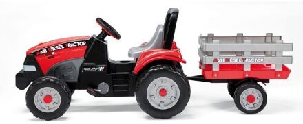 Трактор на педалях Peg-Perego Maxi Diesel Tractor с прицепом CD 0551