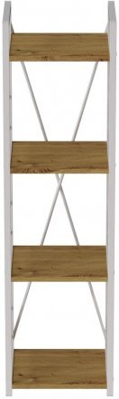 Етажерка 4/34 Ferrum-decor Серії Конект 120x34x28 білий ДСП Дуб Артизан 16мм (FRD-104279) Етажерка 4/34 Ferrum-decor Серії Конект 120x34x28 білий ДСП Дуб Артизан 16мм (FRD-104279)