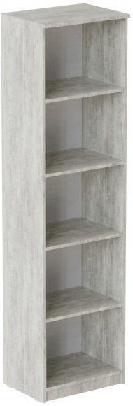 Пенал Анжело Ferrum-decor на 5 полиць 1900x500x380 ДСП Бетон 16 мм (FRD-104941) Пенал Анжело Ferrum-decor на 5 полиць 1900x500x380 ДСП Бетон 16 мм (FRD-104941)