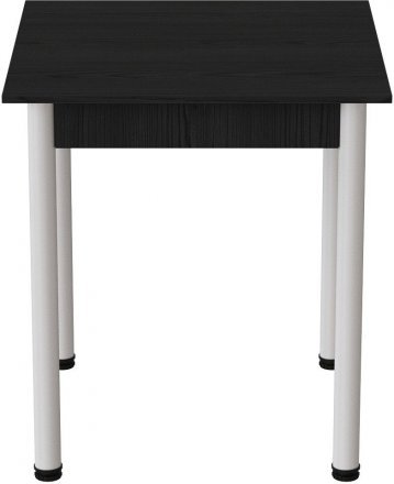 Стіл кухонний Ferrum-decor Агата 75x80x80 Білий ДСП Сосна Кембра 16мм (FRD-105676)