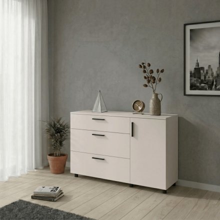 Комод Doros Торн Кашемір 3Ш/1Д 135х51.6х80 (DRS-012105) Комод Doros Торн Кашемір 3Ш/1Д 135х51.6х80 (DRS-012105)